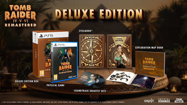 Gra PS5 Tomb Raider IV-VI Remastered Starring Lara Croft: Deluxe Edition (Blu-ray płyta) (5056635617484) - obraz 3