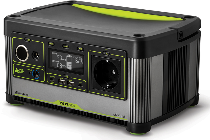Stacja ładująca Goal Zero Yeti 500X / 500 W / 505 W/h / Li-ion NMC (YETI 500X 36110) - obraz 2