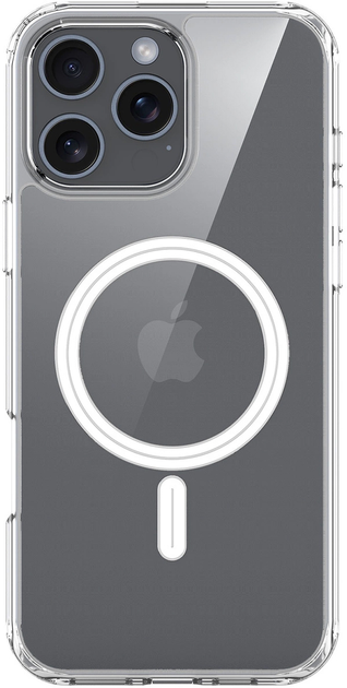 Etui plecki Dux Ducis Clin Mag do Apple iPhone 16 Pro Transparent (6934913004074) - obraz 1