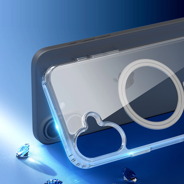 Панель Dux Ducis Clin Mag для Apple iPhone 16 Plus Transparent (6934913004067) - зображення 8