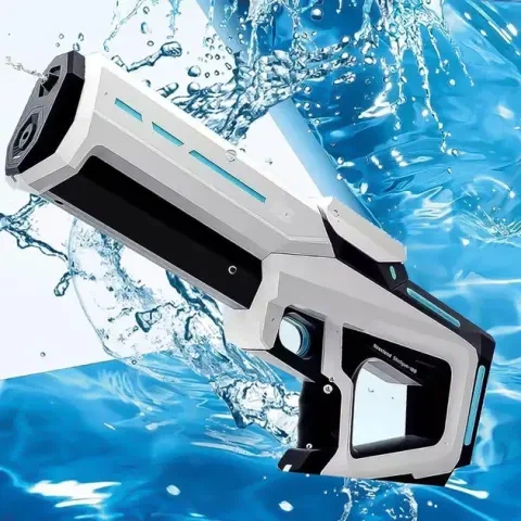 Водный бластер с насосом Zomer детский электрический водяной пистолет на аккумуляторе + USB - Фото 7 Водный бластер с насосом Zomer детский электрический водяной пистолет на аккумуляторе + USB - изображение 7