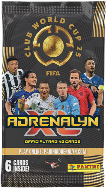 Zestaw kart kolekcjonerskich Panini Adrenalyn XL Fifa CLUB WORLD CUP 2025 TCG 50 boosterów (8051708022872) - obraz 2