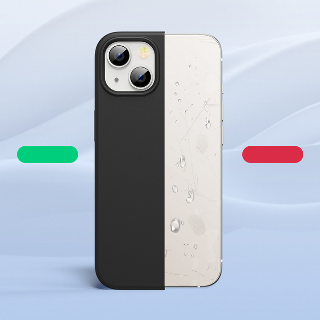 Etui plecki Ugreen Protective Silicone Case do Apple iPhone 13 Mini Black (6957303886722) - obraz 4