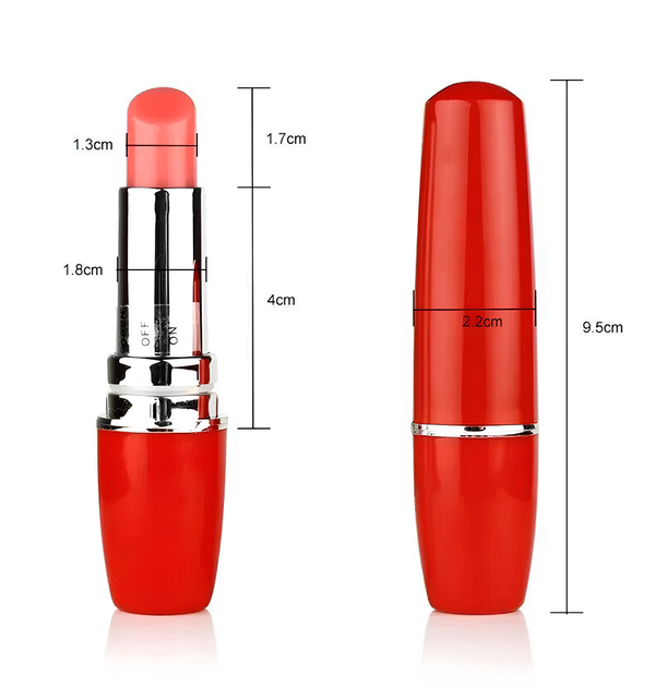 Мини вибратор Passion для клитора Помада Чёрный (ROZ6501103818) - изображение 2