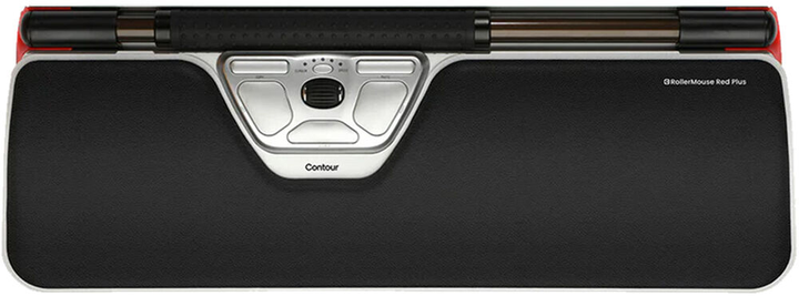 Podkładka pod nadgarstki Contour Design RollerMouse Red Plus Wireless Black (CDRMRED10210) - obraz 2
