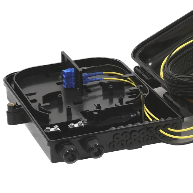 Распределительный уличный оптический бокс Simplex 16xSC IP65/54 2-ввода - изображение 3