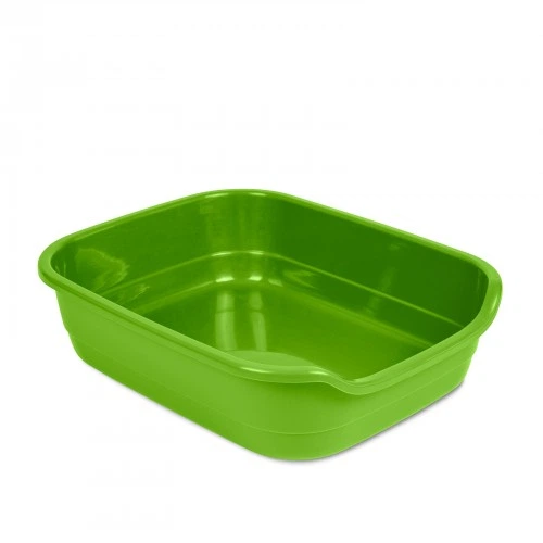 Туалет Природа Comfort L для котів, 49х39х15 см зелений (PR241740) - зображення 4