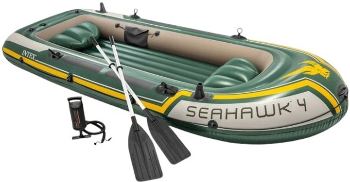 Ponton dmuchany Intex Seahawk dla 4 osób 68351 (6941057463513) - obraz 2