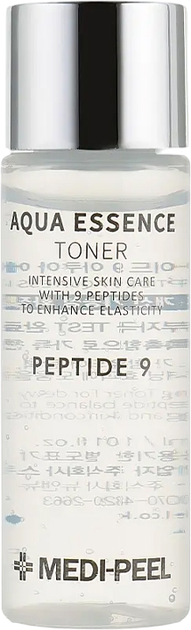 Toner do twarzy MediPeel Peptide 9 Aqua Essence nawilżający 30 ml (8809941820805) - obraz 1