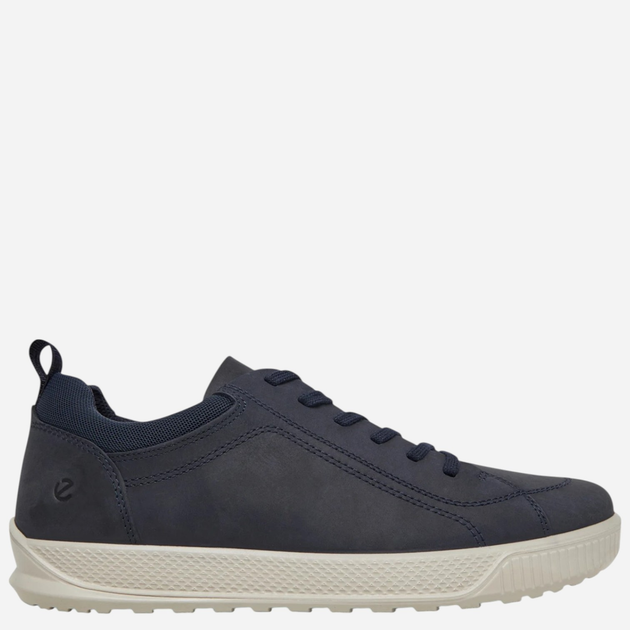 Sneakersy męskie skórzane do kostki Ecco Byway 50166402038 41 Granatowe (194891881326) - obraz 1