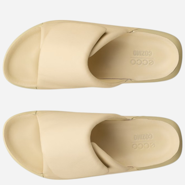 Жіночі шльопанці Ecco Cozmo PF W 20668301710 37 Бежеві (194891837279) - зображення 5