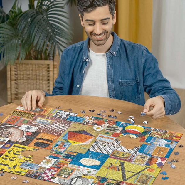 Puzzle Ravensburger Eames Collectors Edition - House of Cards 1500 elementów 12000428 (4005555004288) - obraz 3