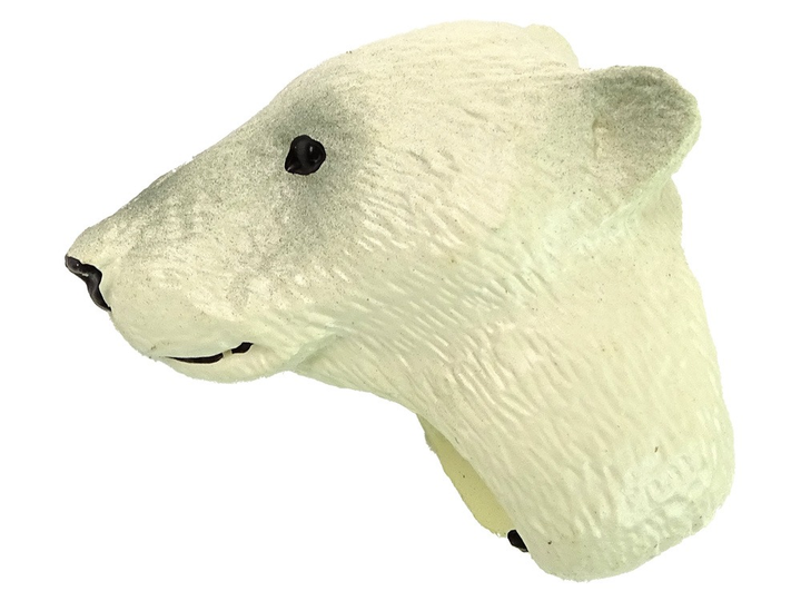 Pierścień edukacyjny LEAN Toys na rękę Niedźwiedź biały 11278 (5905679070994) - obraz 3