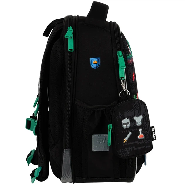 Шкільний набір Kite Education Pixel Game SET_K25-555S-4 (рюкзак, пенал, сумка) - изображение 3