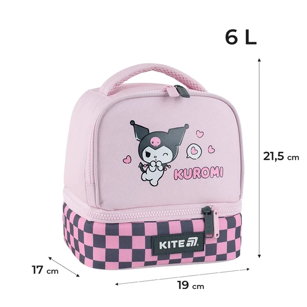 Сумка для ланчу Kite Kuromi HK25-2708 - Фото 1 Сумка для ланчу Kite Kuromi HK25-2708 - зображення 1