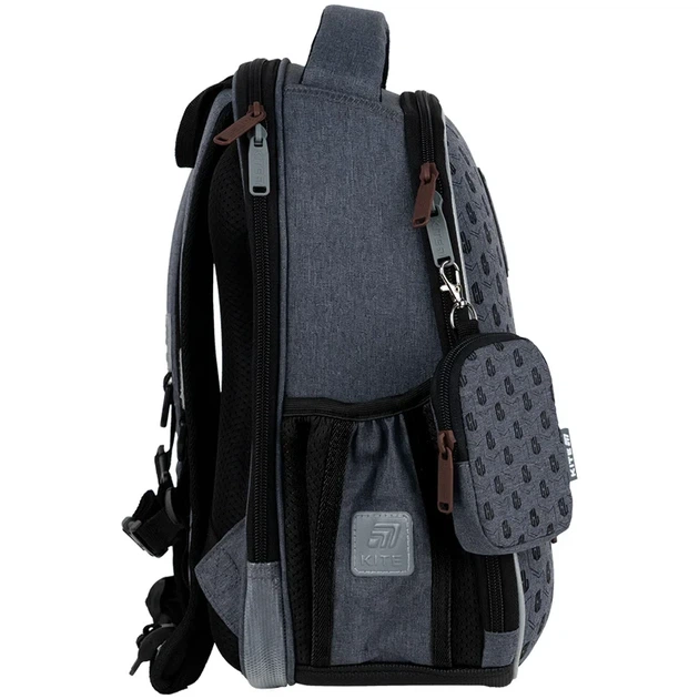 Шкільний набір Kite Education College Line Boy SET_K25-555S-1 (рюкзак, пенал, сумка) - изображение 3