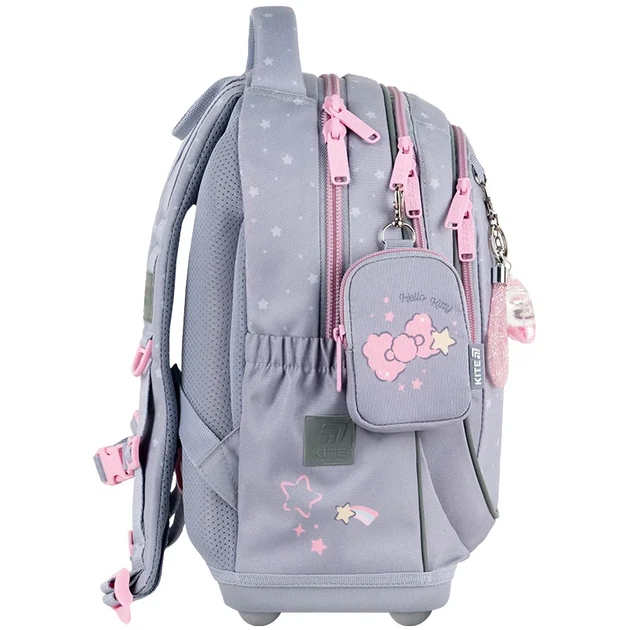 Шкільний набір Kite Education Hello Kitty SET_HK25-724S (рюкзак, пенал, сумка) - Фото 3 Шкільний набір Kite Education Hello Kitty SET_HK25-724S (рюкзак, пенал, сумка) - изображение 3