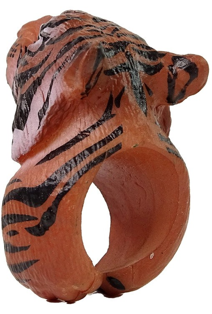 Pierścień edukacyjny LEAN Toys na rękę Tygrys bengalski 11267 (5905679070949) - obraz 3