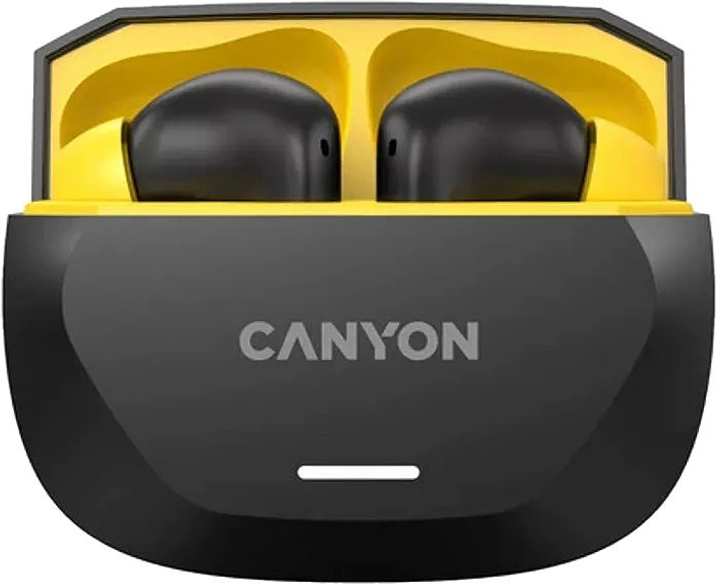 Słuchawki Canyon Hexagon 7 Yellow-Black (CNS-TWS7BY) - obraz 3