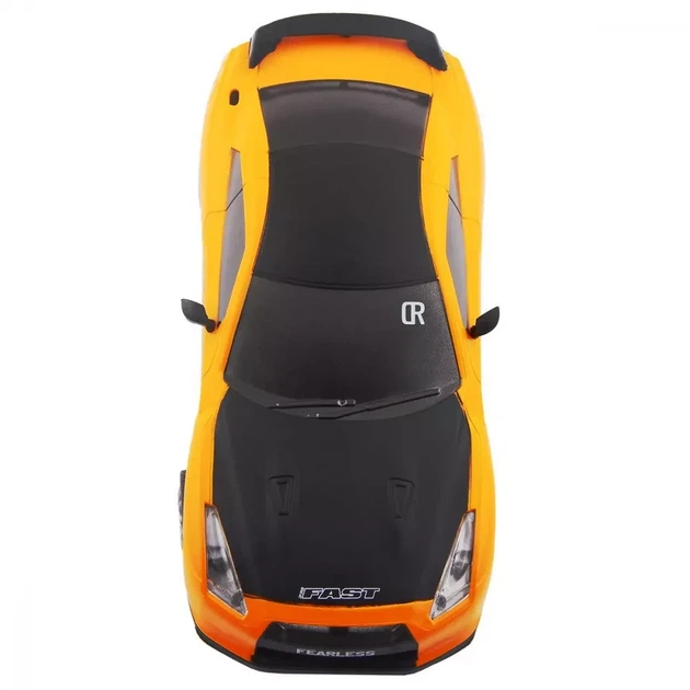 Машинка для дрифта на радиоуправлении Nissan GT-R yellow - Фото 4 Машинка для дрифта на радиоуправлении Nissan GT-R yellow - изображение 4