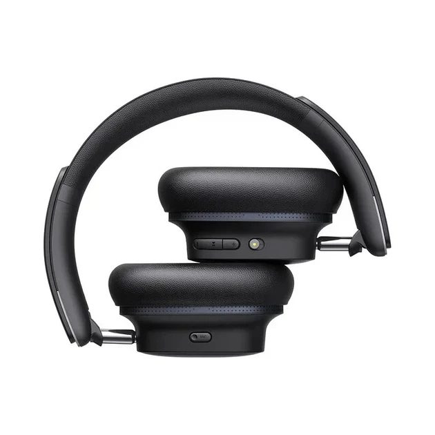 Беспроводные Bluetooth наушники Baseus Bowie 30 Max Noise-Cancellation Black - изображение 6