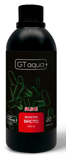 Бактерії для очищення акваріума GT Aqua Booster Bacto Стартер біологічний 200 мл (5908252831357) - зображення 1