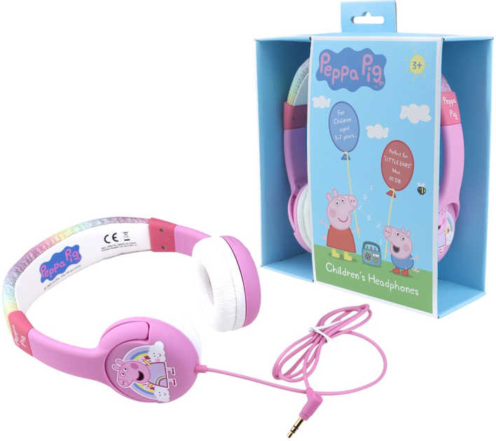 Słuchawki OTL Technologies Rainbow Peppa Pig PP0776 (5055371623049) - obraz 3