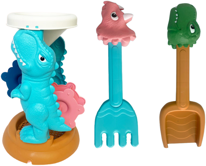 Набір для піску LEAN Toys Динозаври 118535 (5905991021551) - зображення 2