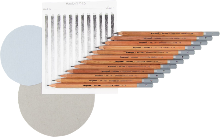 Zestaw ołówków grafitowych Bruynzeel Expression 12 szt (8712079424916) - obraz 3