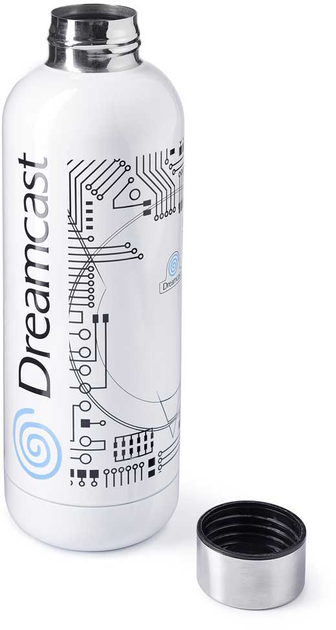 Butelka na wodę Numskull Sega Dreamcast Biała 500 ml (5056280432289) - obraz 2