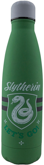 Пляшка для води Cinereplicas Movies Harry Potter Slytherin Зелена 500 мл (4895205615120) - зображення 1