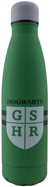 Пляшка для води Cinereplicas Movies Harry Potter Slytherin Зелена 500 мл (4895205615120) - зображення 2