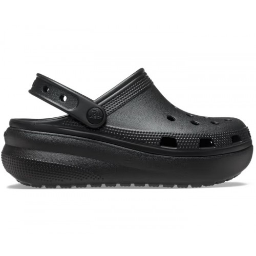 Дитячі крокси для дівчинки Crocs Classic Crush Clog Black (33/34, чорний) - изображение 5