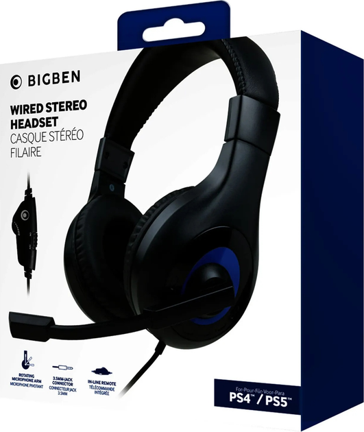 Słuchawki Nacon Stereo Gaming Headset V1 (3665962006339) - obraz 5
