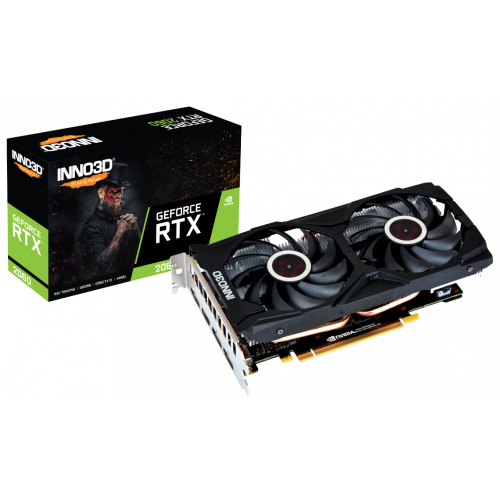 Відеокарта Inno3D RTX 2060 Twin X2 6GB GDDR6 (N20602-06D6-1710VA15L), Б/в - Фото 1 Відеокарта Inno3D RTX 2060 Twin X2 6GB GDDR6 (N20602-06D6-1710VA15L), Б/в - изображение 1