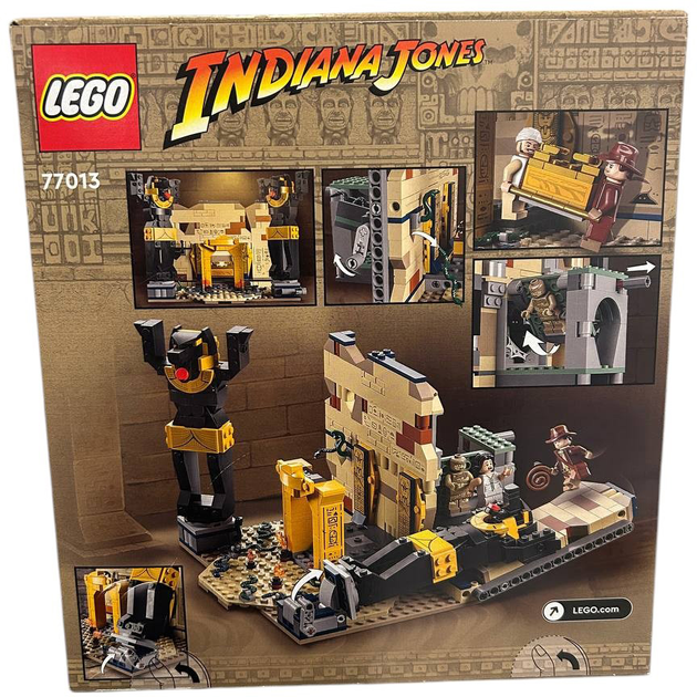 Zestaw klockow Lego Indiana Jones Ucieczka z zaginionego grobowca 600 elementow (77013) (955555910433943) - Outlet - obraz 2