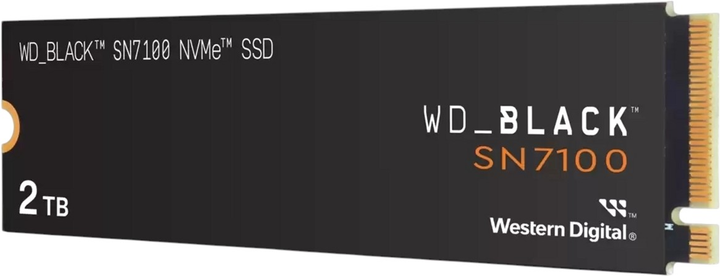 Dysk SSD Western Digital WD_BLACK SN7100 2TB M.2 2280 NVMe PCIe 4.0 x4 TLC 3D NAND (WDBELG0020BBK-WRSN) - obraz 2