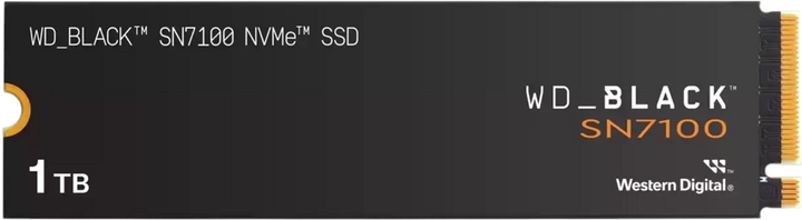 SSD диск Western Digital WD_BLACK SN7100 1TB M.2 2280 NVMe PCIe 4.0 x4 TLC 3D NAND (WDBELG0010BBK-WRSN) - зображення 1
