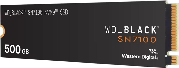 SSD диск Western Digital WD_BLACK SN7100 500GB M.2 2280 NVMe PCIe 4.0 x4 TLC 3D NAND (WDBELG5000ABK-WRSN) - зображення 2
