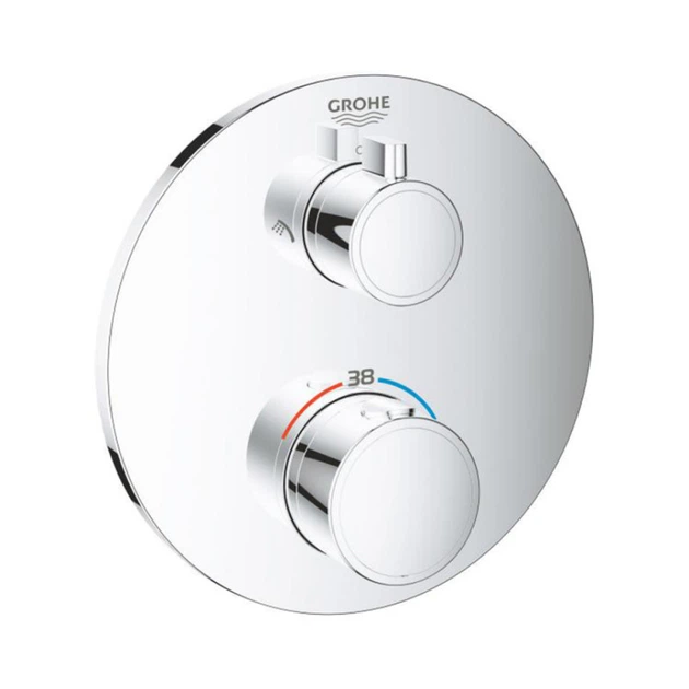 Grohe Grohtherm Термостат для душа с переключателем на 2 положения верхний/ручной душ (24076000) - изображение 4
