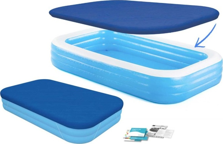 Basen dmuchany Bestway 54009 305 x 183 x 56 cm z pokrywą (5903890606572) - obraz 2