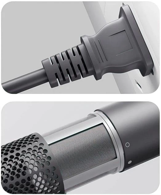 【新品】Leafless hair dryer Безлистий фен Leafless Hair Dryer 5 in 1 (без лопатей) – Dostavka
