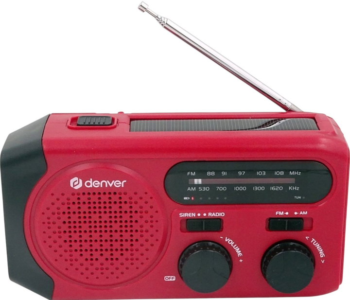 Radio Denver SCR-2010 Red - obraz 1
