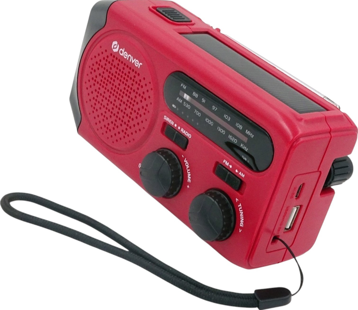 Radio Denver SCR-2010 Red - obraz 3