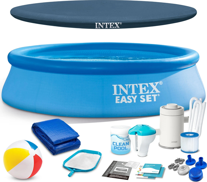 Basen ogrodowy rozporowy Intex 28106 244 x 61 cm 18 w 1 (5903890603830) - obraz 1