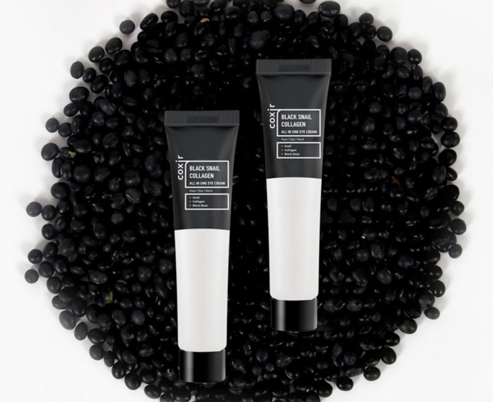 Krem nawilżający do twarzy Coxir Black Snail Collagen All In One przeciwstarzeniowy 30 ml (8809080824887) - obraz 3
