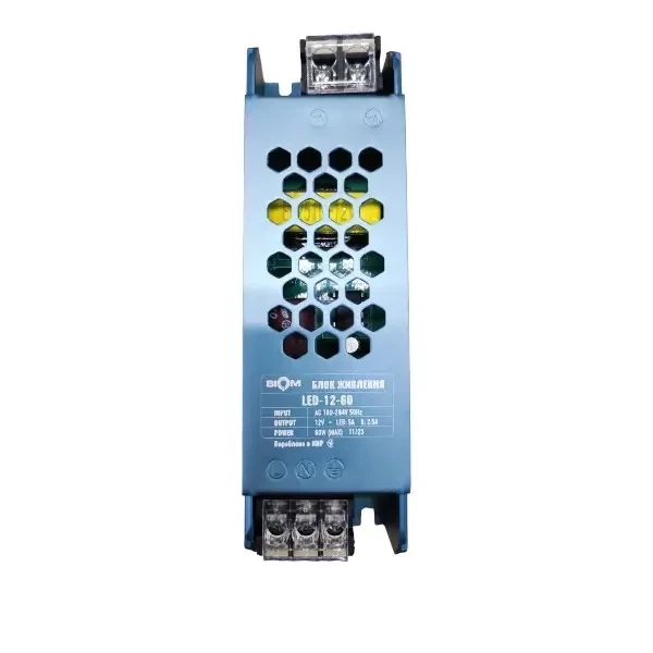 Блок питания BIOM DC12 60W 5А LED-12-60 - изображение 2