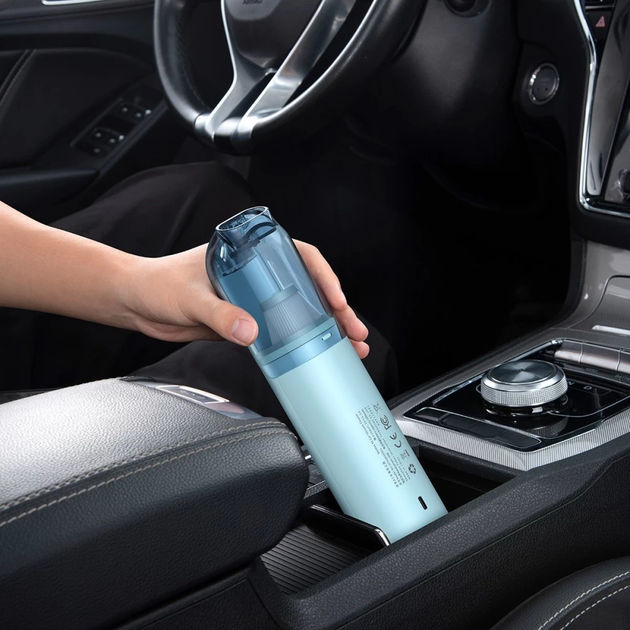 Портативный пылесос Baseus A1 Car Vacuum Cleaner (blue) (VCAQ010003) - изображение 3