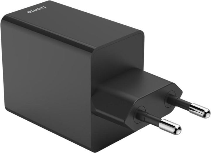 Ładowarka sieciowa Hama Fast Charger 1x USB-C PD, 3x USB-A 35W Black (4047443528308) - obraz 4
