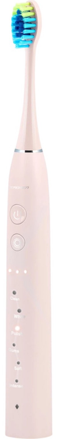 Soniczna szczoteczka do zębów Berdsen Galaxy Różowa + Brush Head + TC - obraz 2